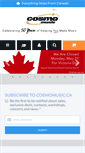 Mobile Screenshot of cosmomusic.ca